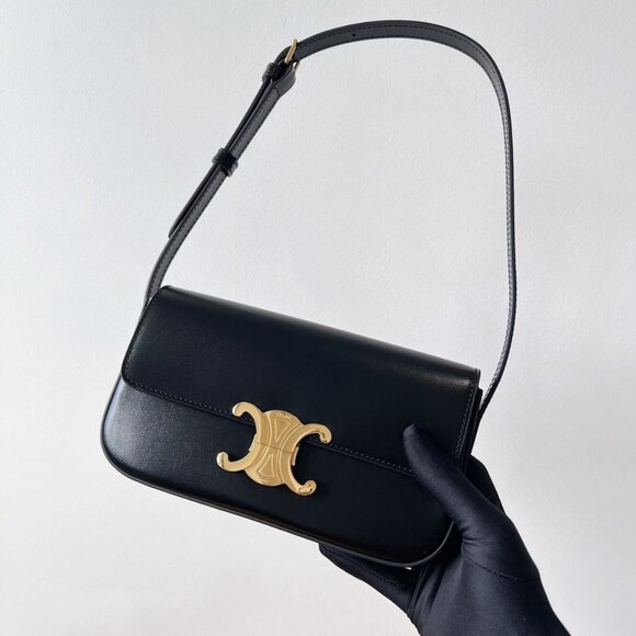 Celine Triomphe Teen Shoulder Bag - Picture 5 of 9